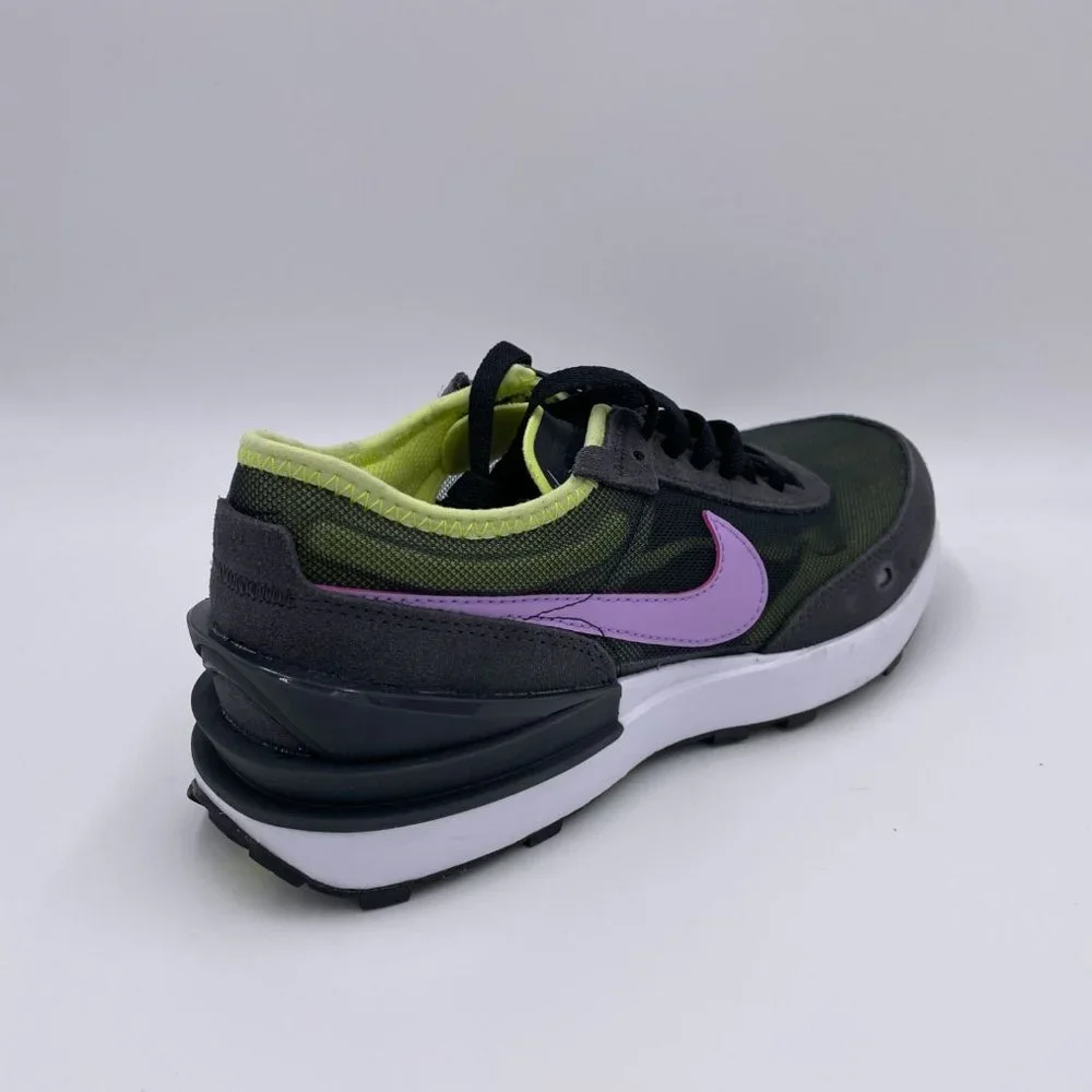 Nike Waffle One Black / Lilac / Lemon Womens Shoes - Picture 8 of 8